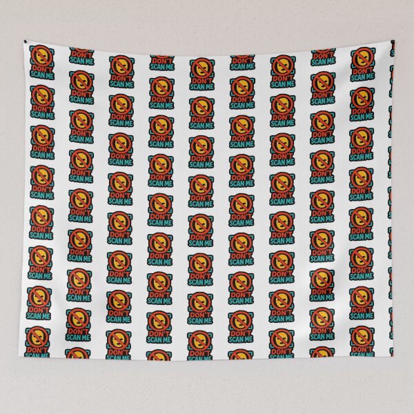 Item preview, Ban Facial Recognition - Don't Scan Me designed and sold by ZibiArt.