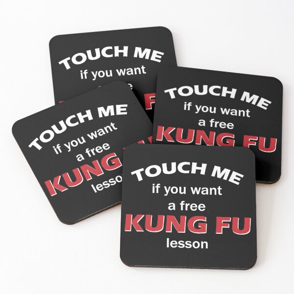 Item preview, Touch me if you want a free Kung Fu lesson designed and sold by Okamiruko.