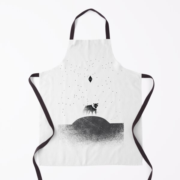 Item preview, Lone black dire wolf designed and sold by Stickers void.
