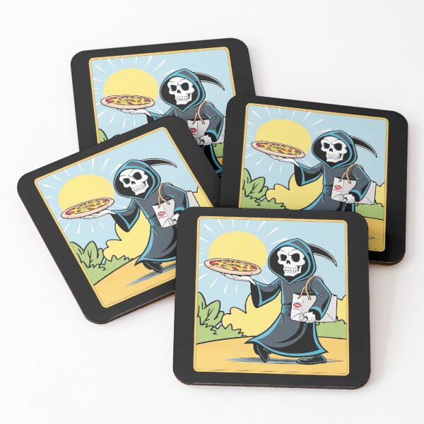 Item preview, Grim Reaper Pizza Delivery designed and sold by Eolithic.