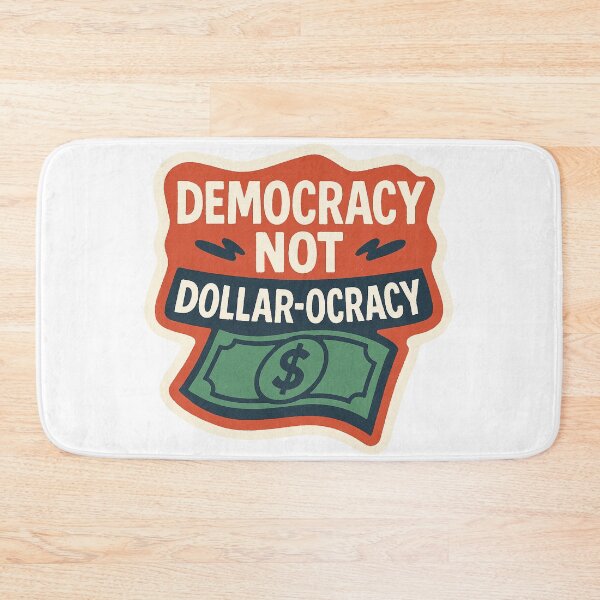 Item preview, Ban Corporate Lobbying - Democracy, Not Dollar-ocracy designed and sold by ZibiArt.