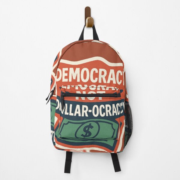 Item preview, Ban Corporate Lobbying - Democracy, Not Dollar-ocracy designed and sold by ZibiArt.