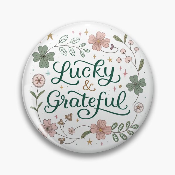 Item preview, Lucky and Grateful  designed and sold by Lucky 777.