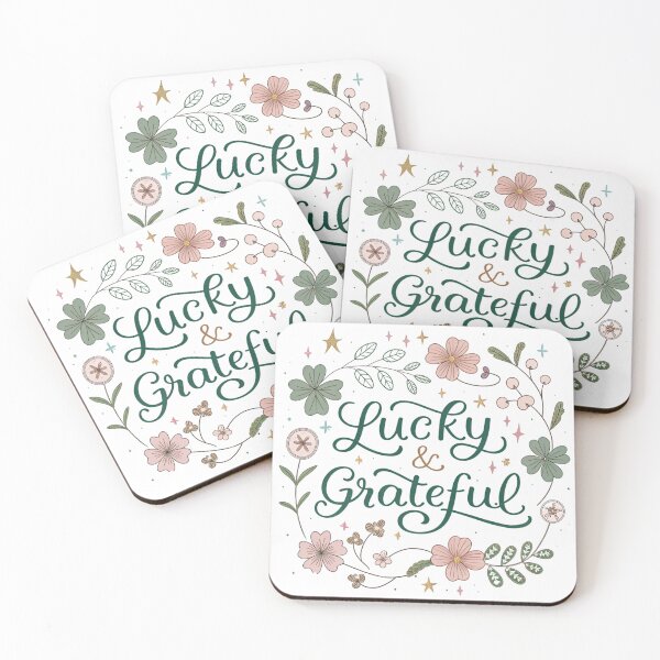 Item preview, Lucky and Grateful  designed and sold by Lucky 777.