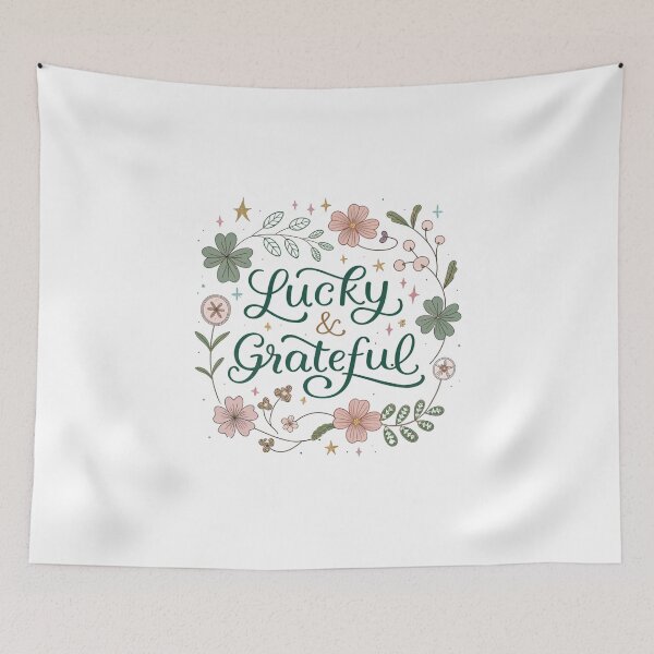Item preview, Lucky and Grateful  designed and sold by Lucky 777.