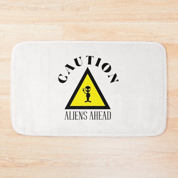 Item preview, Caution, Alien Invasion designed and sold by Sartoris Art.