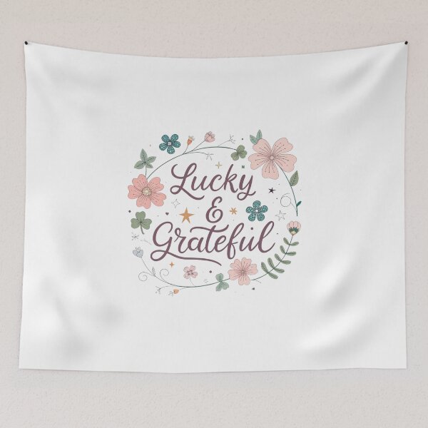 Item preview, Lucky and Grateful designed and sold by Lucky 777.