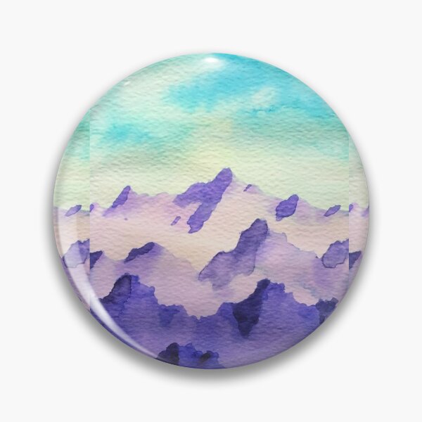 Aperçu de l'œuvre Une vague de montagnes créée et vendue par The Alaskan Artist.