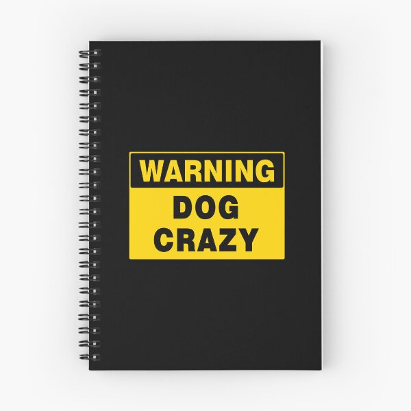 Item preview, WARNING SIGN, DOG CRAZY, NOVELTY SIGNAGE, QUIRKY designed and sold by AASparksDesigns.