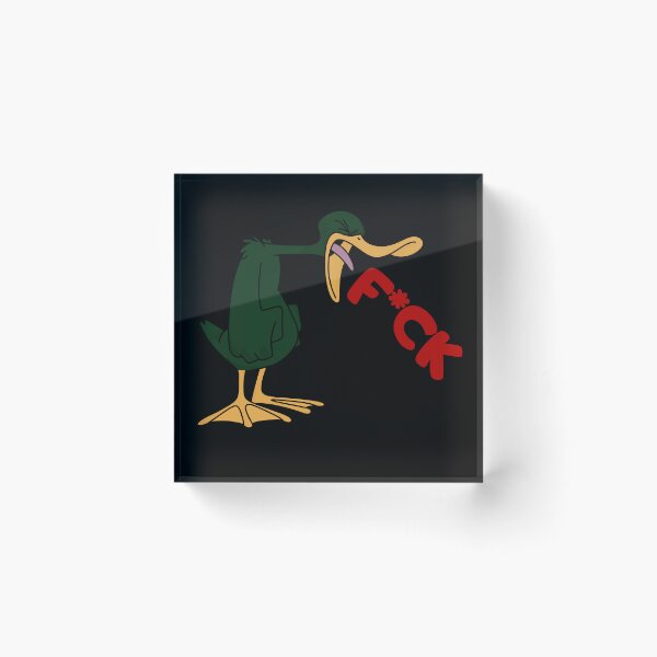 Item preview, Cussing Duck  designed and sold by Bad Signal Studios .