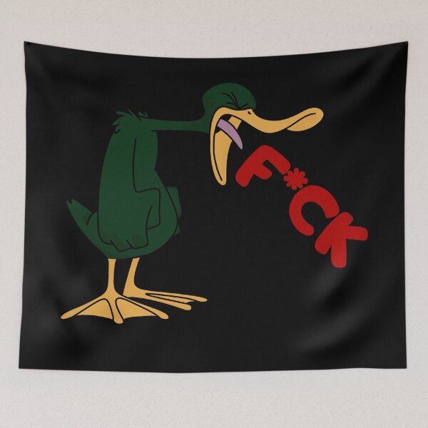 Item preview, Cussing Duck  designed and sold by Bad Signal Studios .