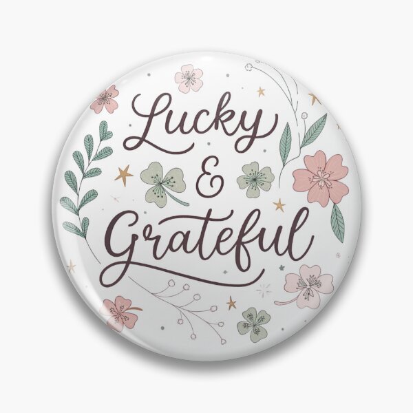 Item preview, Lucky and Grateful  designed and sold by Lucky 777.