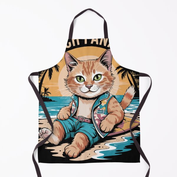 Item preview, Ginger Tabby Beach Fanatic designed and sold by 89BLACK.