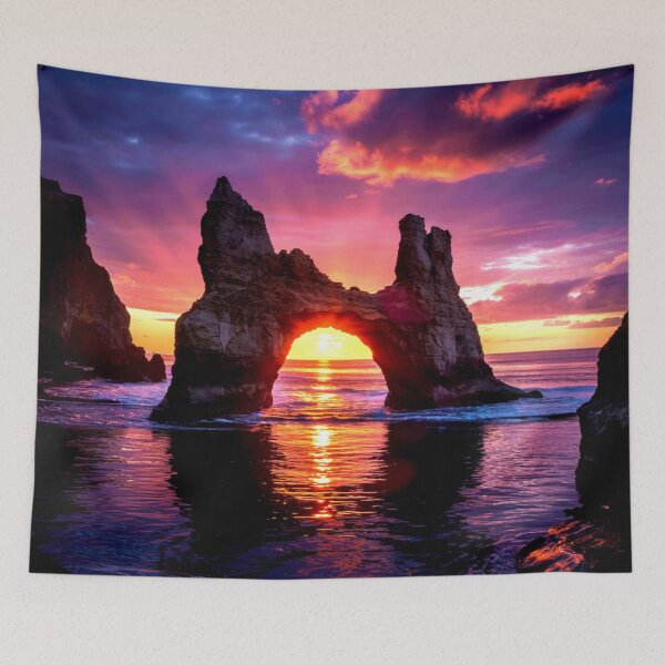 Item preview, Nature's Gateway: Sunset Through the Arch designed and sold by Exodoi.