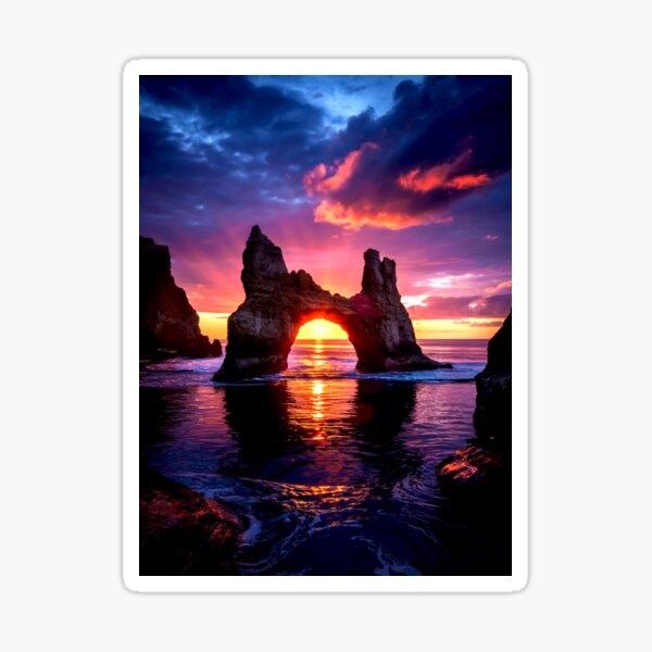 Item preview, Nature's Gateway: Sunset Through the Arch designed and sold by Exodoi.