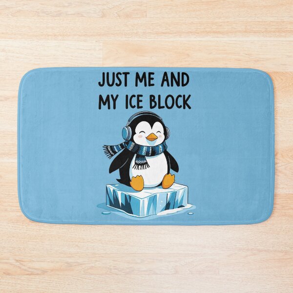 Item preview, Just me and my ice block – Chilling penguin designed and sold by ApriNoeScor.