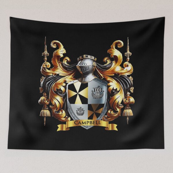 Item preview, Campbell Royal Family Crest designed and sold by Highlandkings.