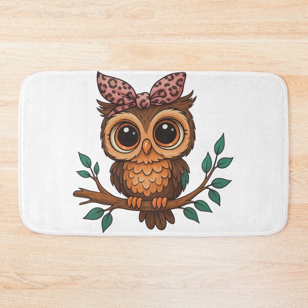 Item preview, Cute Bow Owl – Adorable Charm for Every Age designed and sold by branaghbel.