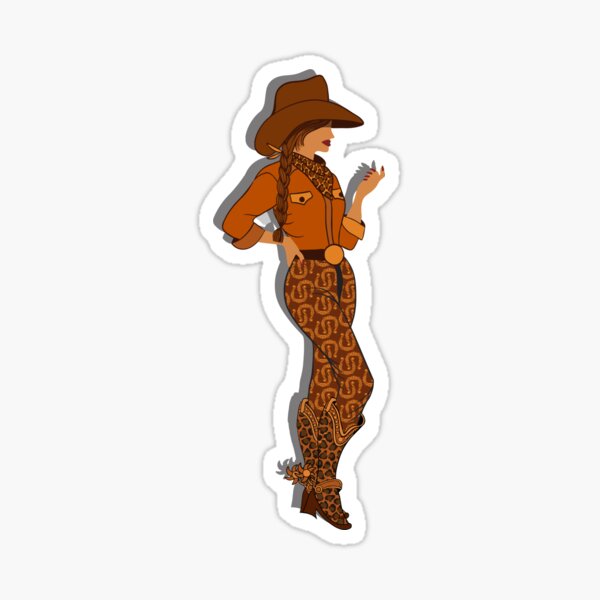 Naughty Nellie Sticker Sticker