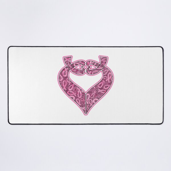 Item preview, Pink Awareness Double Ribbon Heart for Breast Cancer designed and sold by PinkWinkDesigns.