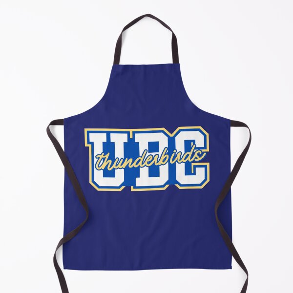 Item preview, navy and pastel yellow varsity UBC thunderbird  designed and sold by jessicaleah15.