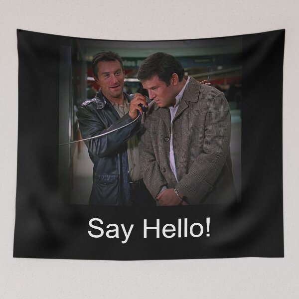Item preview, Say Hello! (quote font 01) designed and sold by Soulcwtchbay.