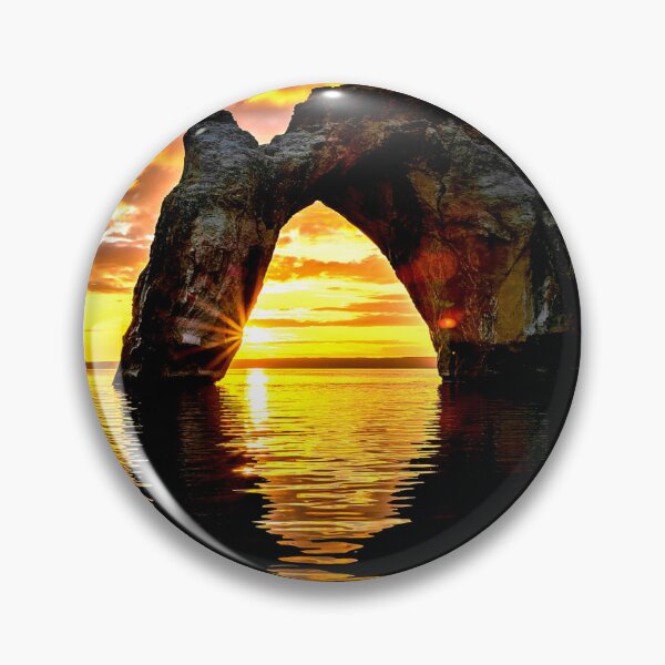 Item preview, Golden Gateway: Ocean Arch at Sunset designed and sold by Exodoi.