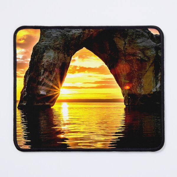 Item preview, Golden Gateway: Ocean Arch at Sunset designed and sold by Exodoi.