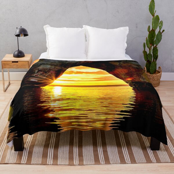 Item preview, Golden Gateway: Ocean Arch at Sunset designed and sold by Exodoi.