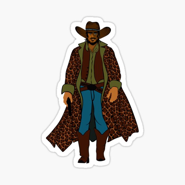 Butch Bareback Sticker Sticker
