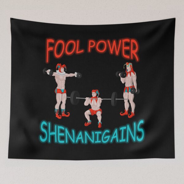 Item preview, Fool Power Shenanigains - Buff Jesters designed and sold by Shadarinth.