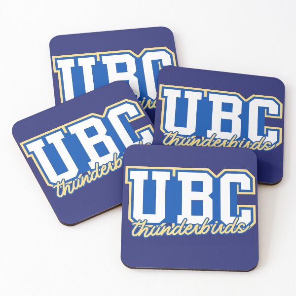Item preview, classic UBC thunderbirds - block and cursive combo   designed and sold by jessicaleah15.
