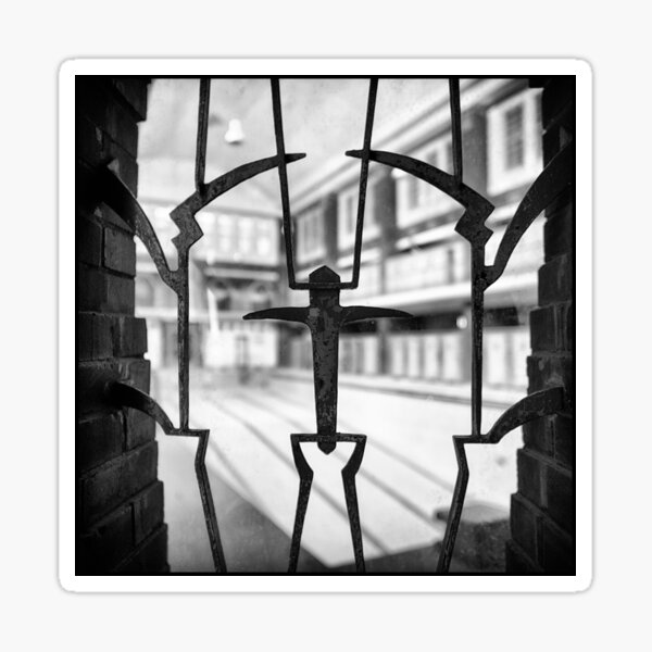 Item preview, URBEX Berlin: Peeking in at the pool designed and sold by shackledlettuce.