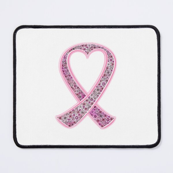 Item preview, Breast Cancer Awareness Ribbon with a Big Heart designed and sold by PinkWinkDesigns.