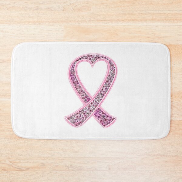 Item preview, Breast Cancer Awareness Ribbon with a Big Heart designed and sold by PinkWinkDesigns.