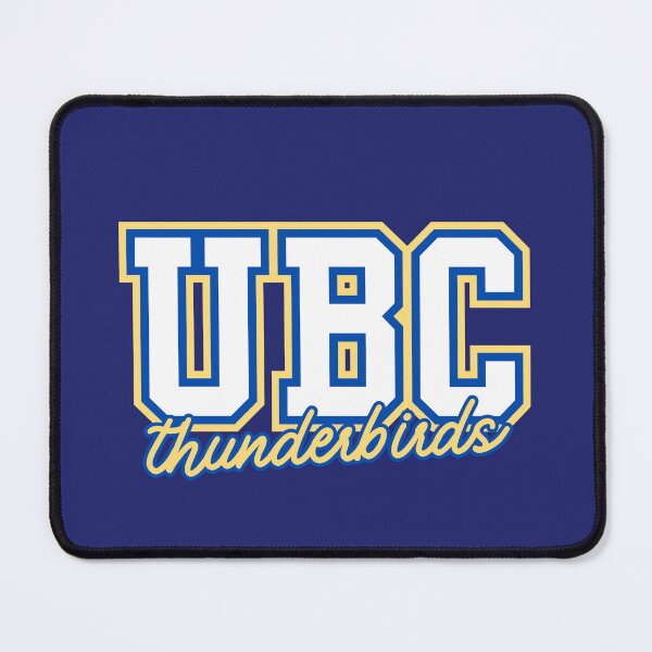Item preview, pastel yellow classic UBC thunderbirds - block and cursive combo   designed and sold by jessicaleah15.