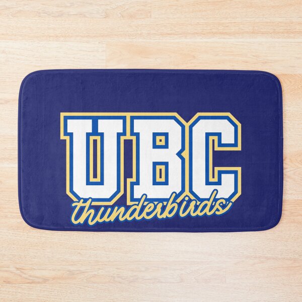 Item preview, pastel yellow classic UBC thunderbirds - block and cursive combo   designed and sold by jessicaleah15.