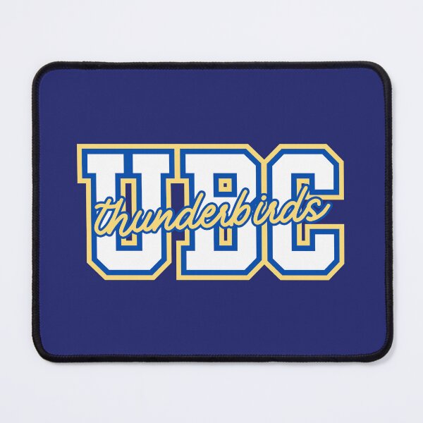 Item preview, pastel and blue classic UBC thunderbirds - block and cursive combo   designed and sold by jessicaleah15.