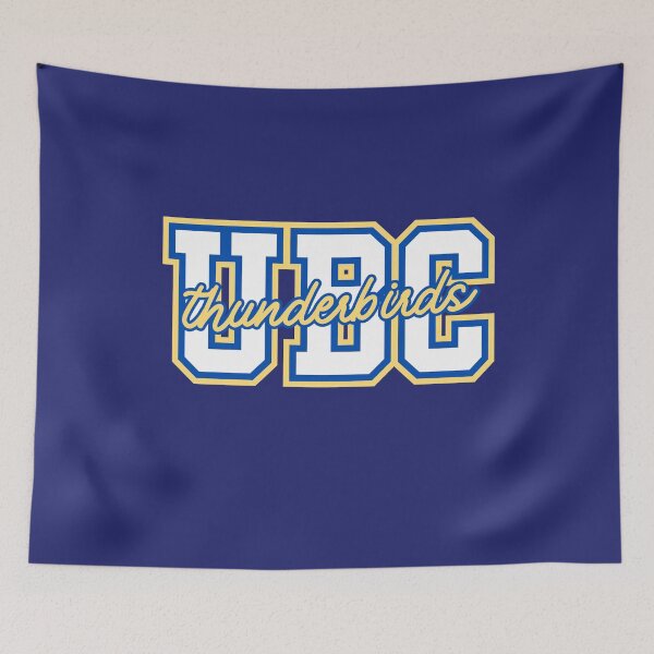 Item preview, pastel and blue classic UBC thunderbirds - block and cursive combo   designed and sold by jessicaleah15.