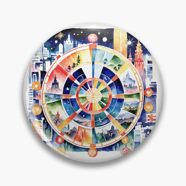 Item preview, The Tarot Deck: The Wheel of Fortune La Roue de Fortune new series#1 designed and sold by Helios Be. Lavsh.