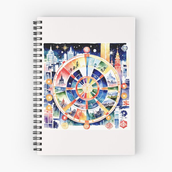 Item preview, The Tarot Deck: The Wheel of Fortune La Roue de Fortune new series#1 designed and sold by Helios Be. Lavsh.