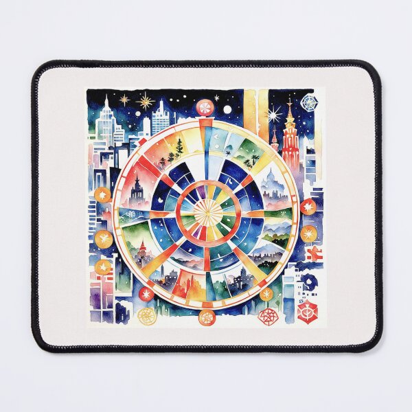Item preview, The Tarot Deck: The Wheel of Fortune La Roue de Fortune new series#1 designed and sold by Helios Be. Lavsh.