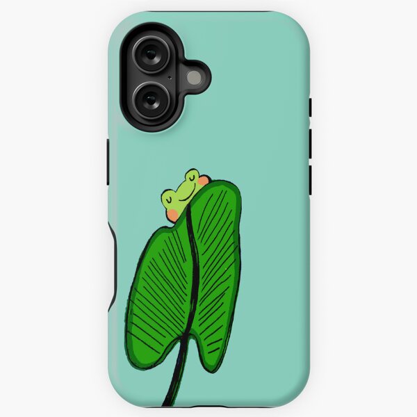 Item preview, Leaf Peek Frog designed and sold by NoriMori.