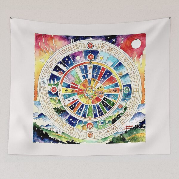 Item preview, The Tarot Deck: The Wheel of Fortune La Roue de Fortune new series#2 designed and sold by Helios Be. Lavsh.