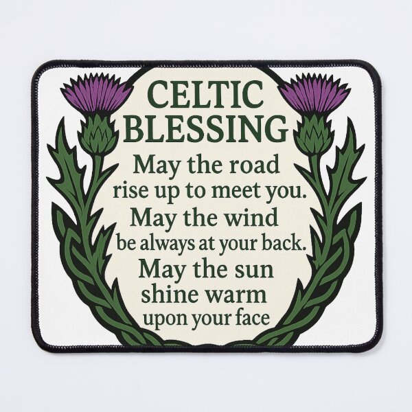 Item preview, Celting Blessing 1 - Sticker designed and sold by GraalDigitalArt.