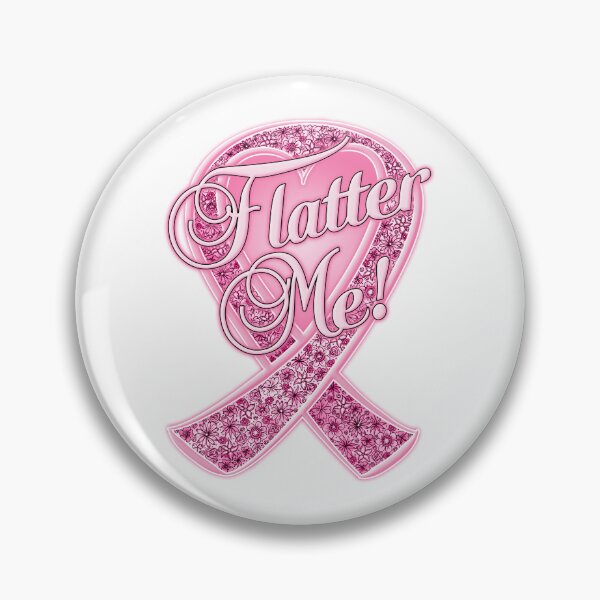 Item preview, Pink Breast Cancer Awareness Ribbon - Flatter Me designed and sold by PinkWinkDesigns.