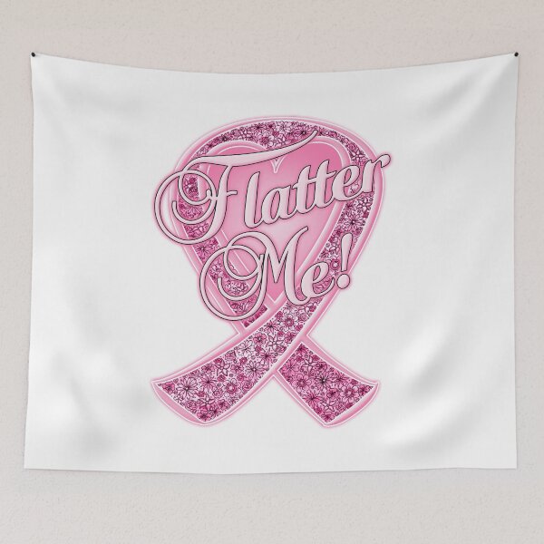 Item preview, Pink Breast Cancer Awareness Ribbon - Flatter Me designed and sold by PinkWinkDesigns.