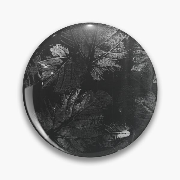 Item preview, Linden Leaves in Acrylics (Black and White) designed and sold by BLAAAAASK.