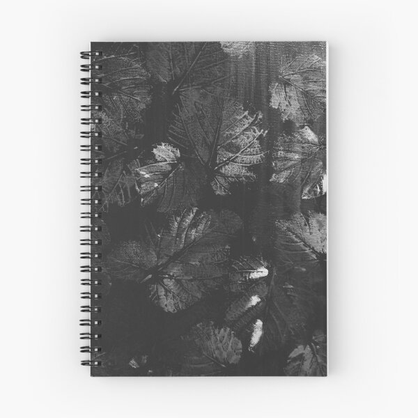 Item preview, Linden Leaves in Acrylics (Black and White) designed and sold by BLAAAAASK.