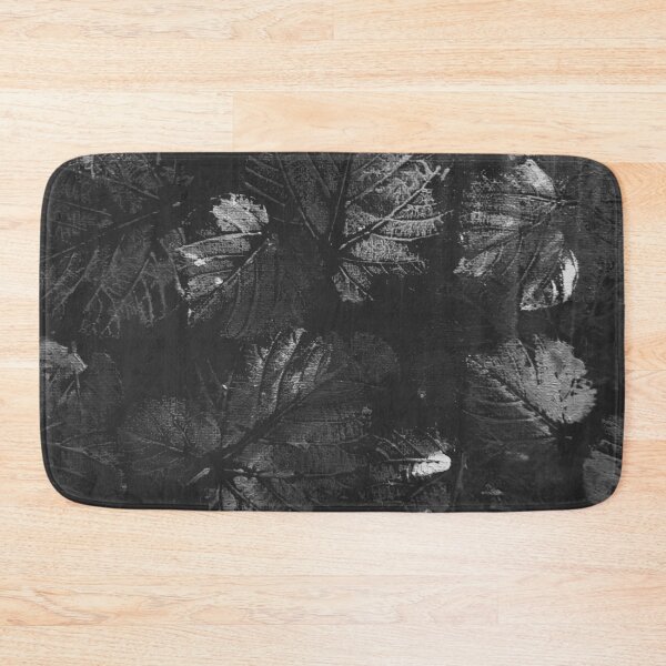 Item preview, Linden Leaves in Acrylics (Black and White) designed and sold by BLAAAAASK.